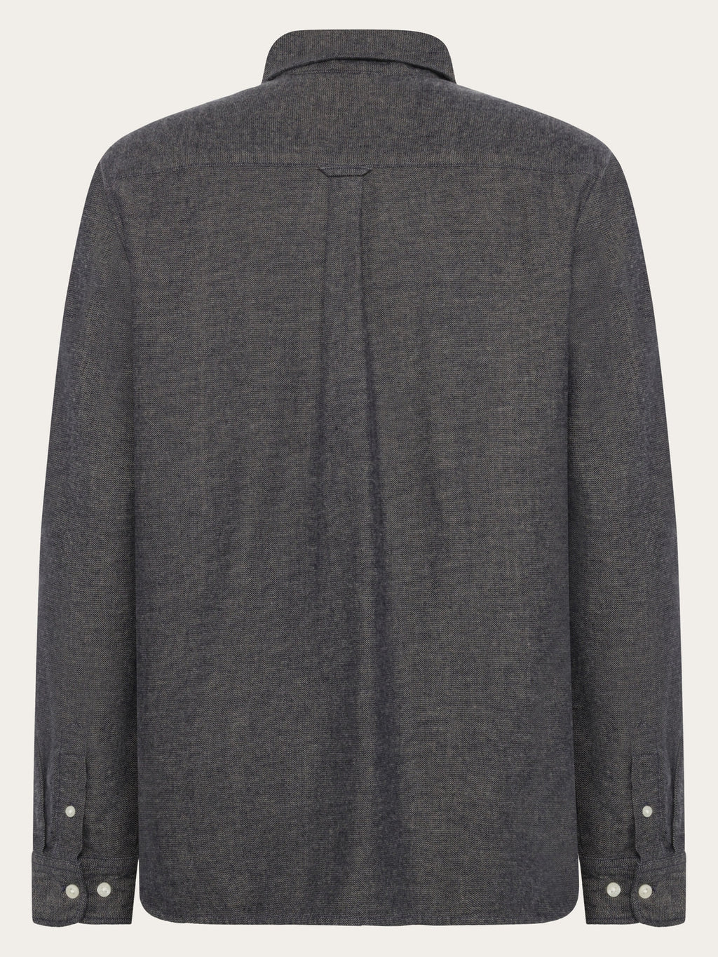 Knowledge Cotton Hemd blau/fishbone