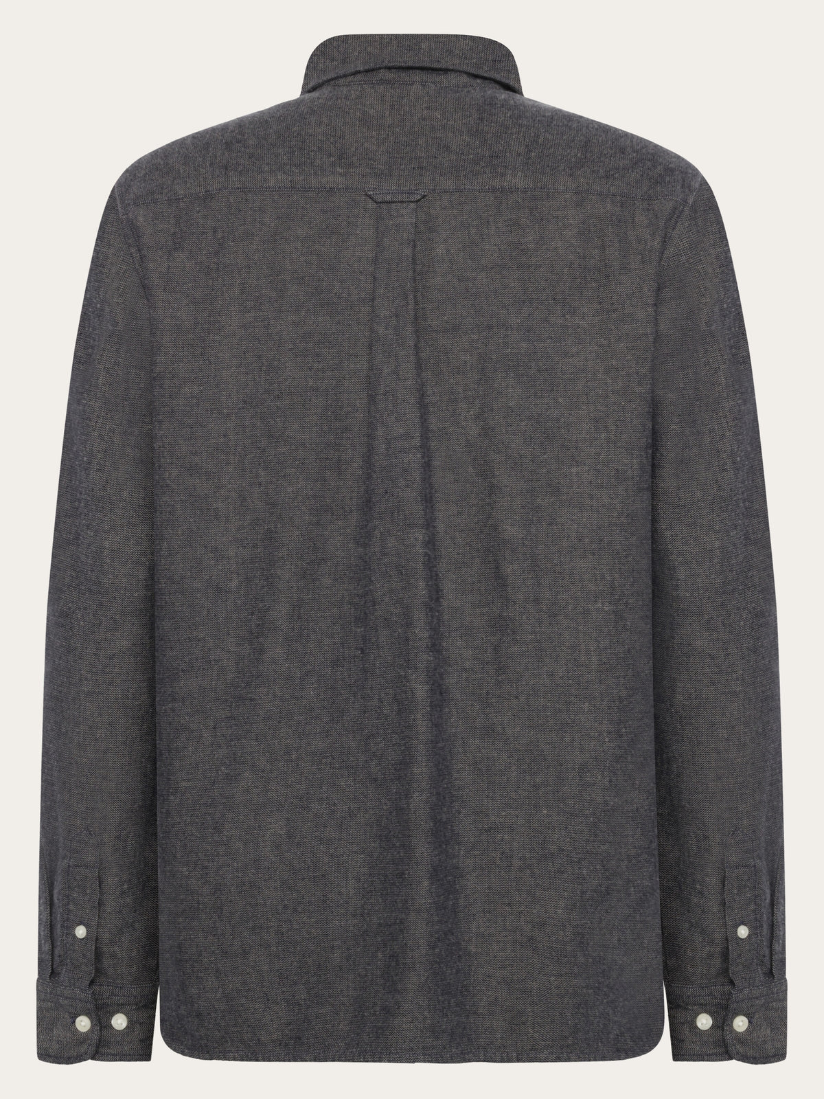 Knowledge Cotton Hemd blau/fishbone