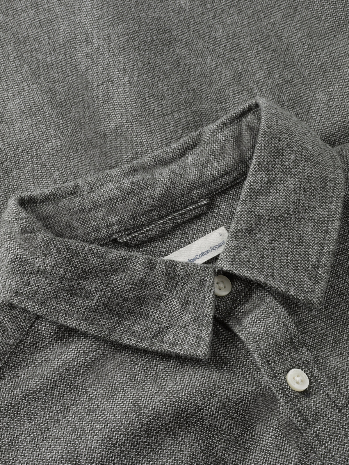 Knowledge Cotton Hemd grün/fishbone