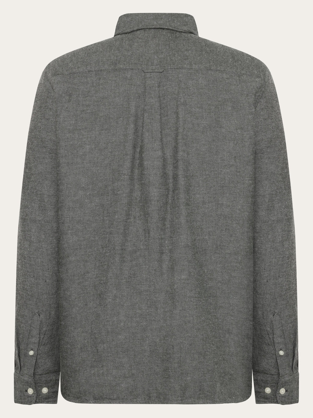 Knowledge Cotton Hemd grün/fishbone