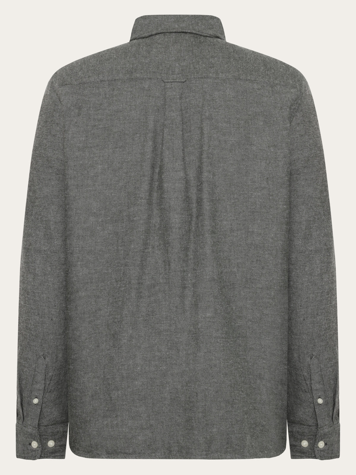 Knowledge Cotton Hemd grün/fishbone