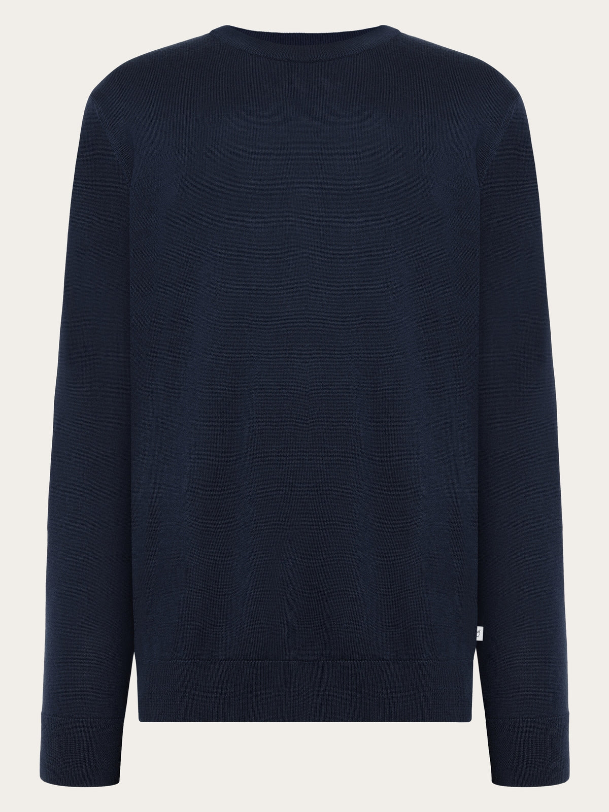 Knowledge Cotton Pullover aus Wolle blau
