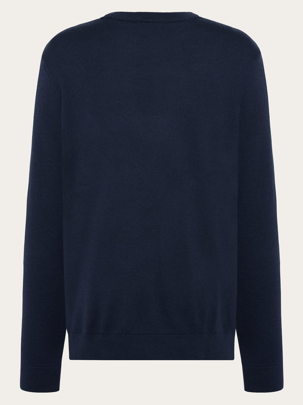 Knowledge Cotton Pullover aus Wolle blau