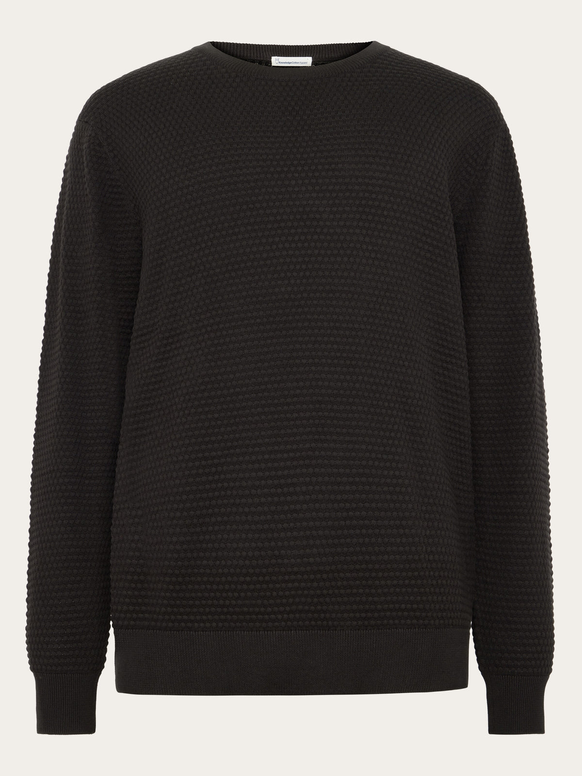 Knowledge Cotton Pullover braun/bubble