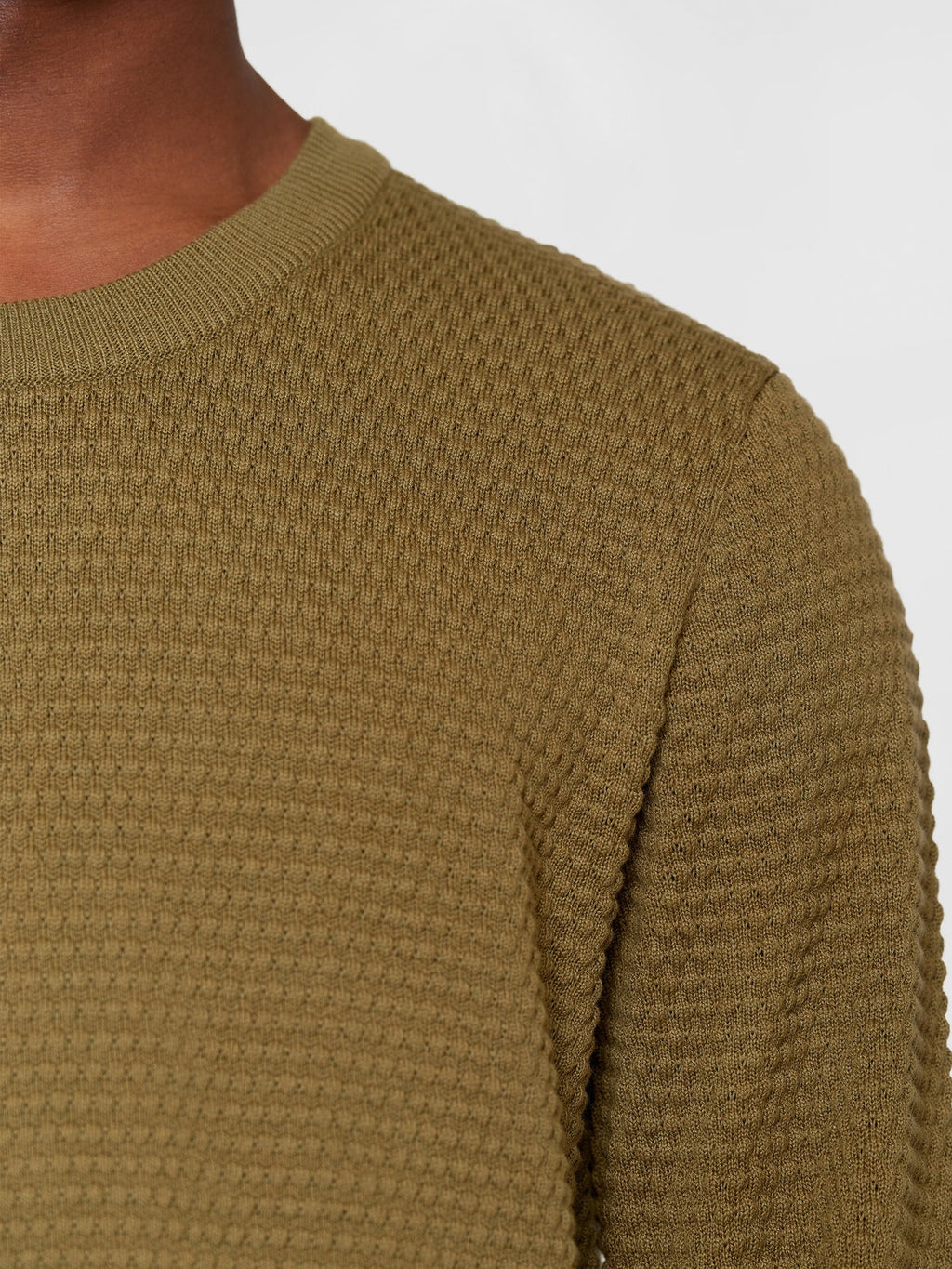Knowledge Cotton Pullover grün/bubble