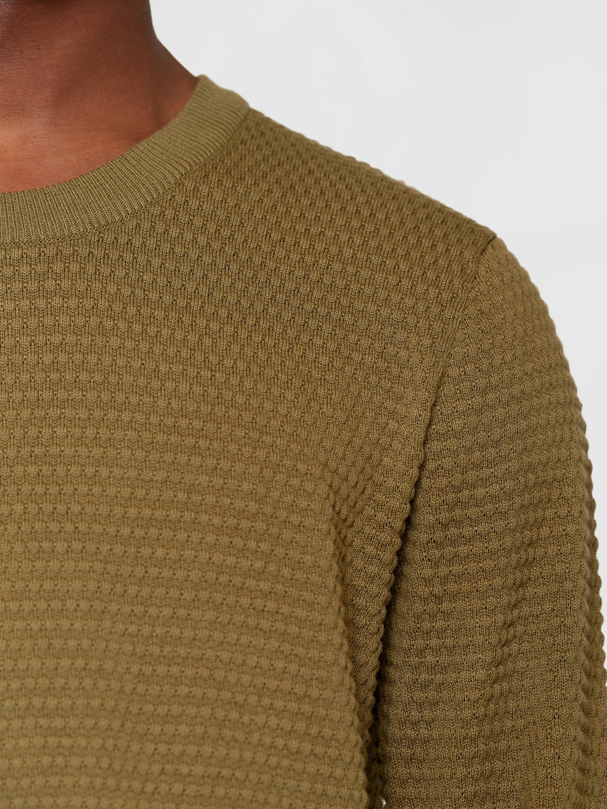 Knowledge Cotton Pullover grün/bubble