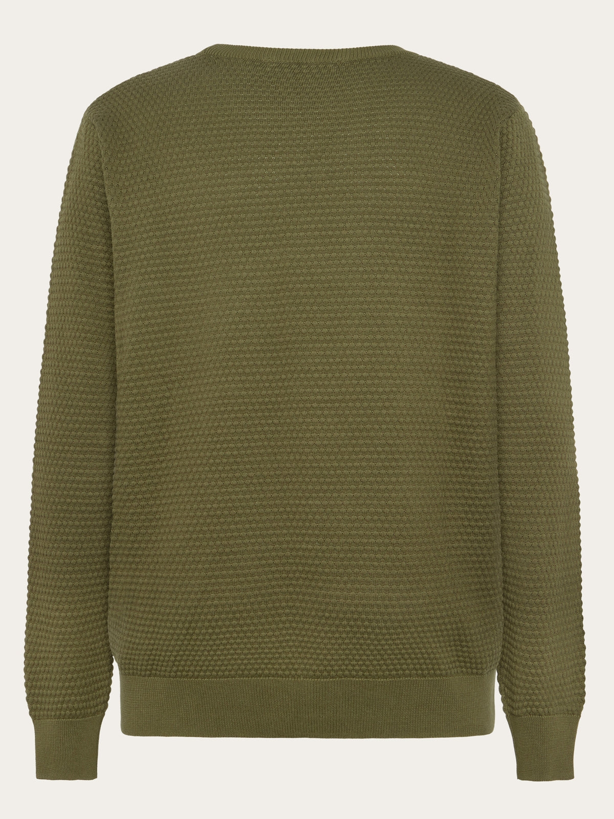 Knowledge Cotton Pullover grün/bubble