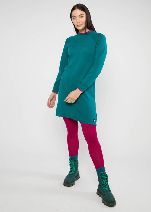 Blutsgeschwister Kleid "Deliciously Easy" petrol