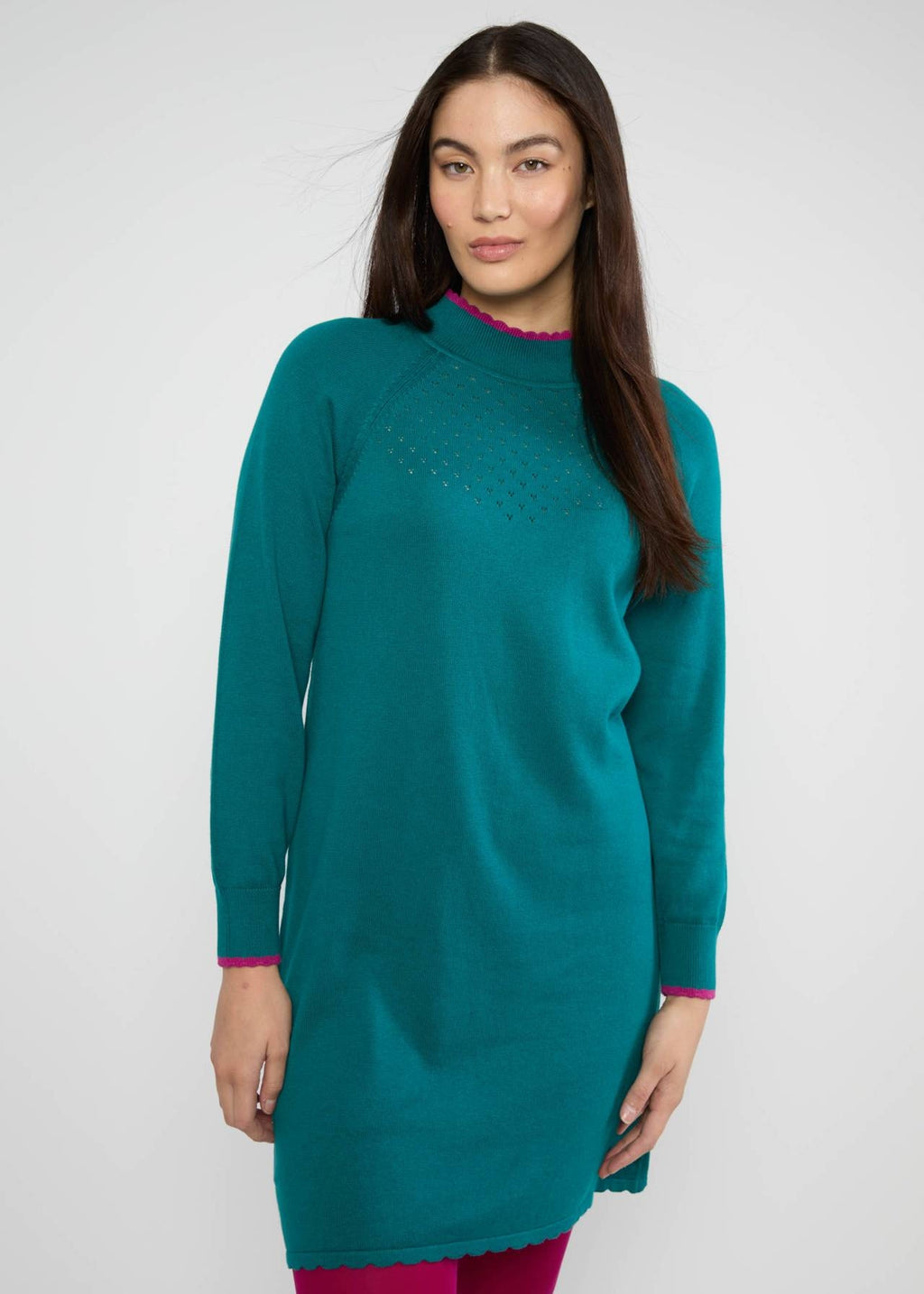 Blutsgeschwister Kleid "Deliciously Easy" petrol