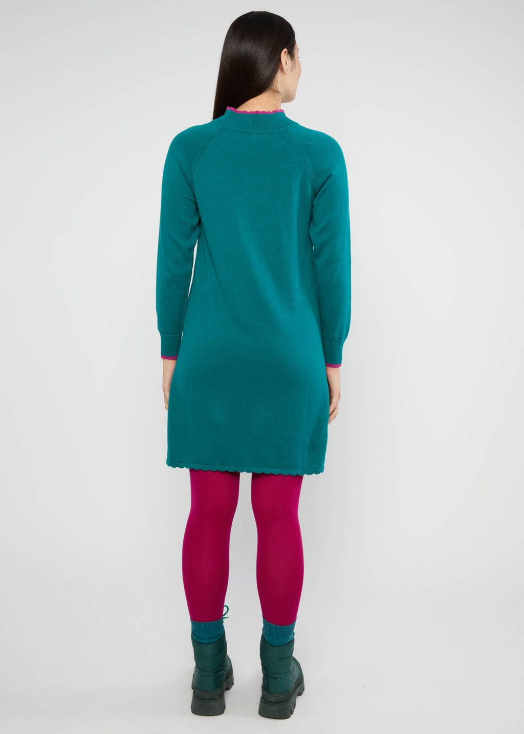 Blutsgeschwister Kleid "Deliciously Easy" petrol