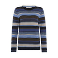 Mansted Pullover "Mathilde" blau gestreift