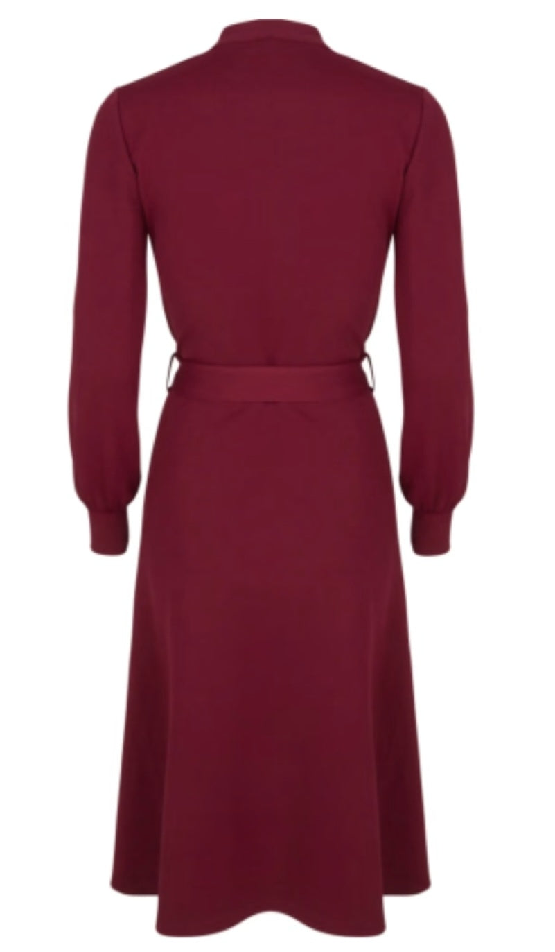 Verry Cherry Kleid "Cross over Dress" beere