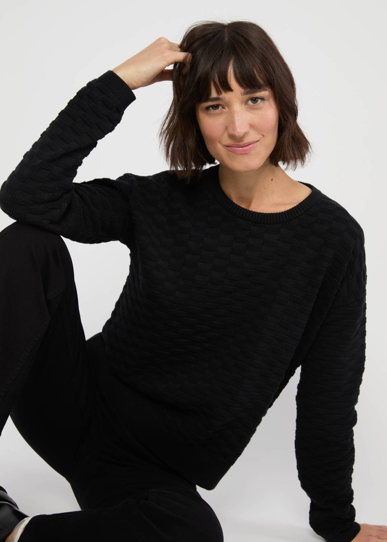 Blutsgeschwister Pullover "Chic Promenade" schwarz