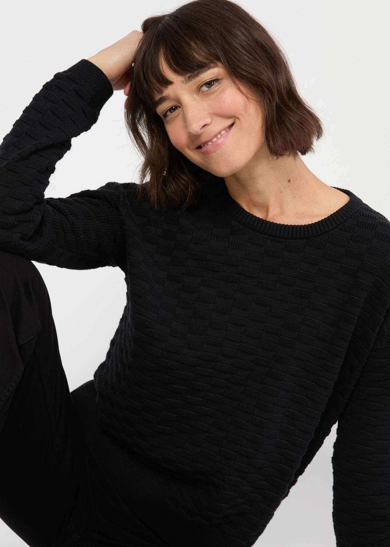 Blutsgeschwister Pullover "Chic Promenade" schwarz