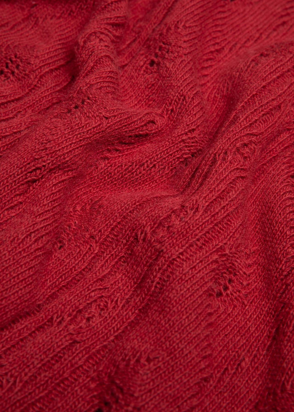 Blutsgeschwister Pullover "Fine Craft Crew" rot