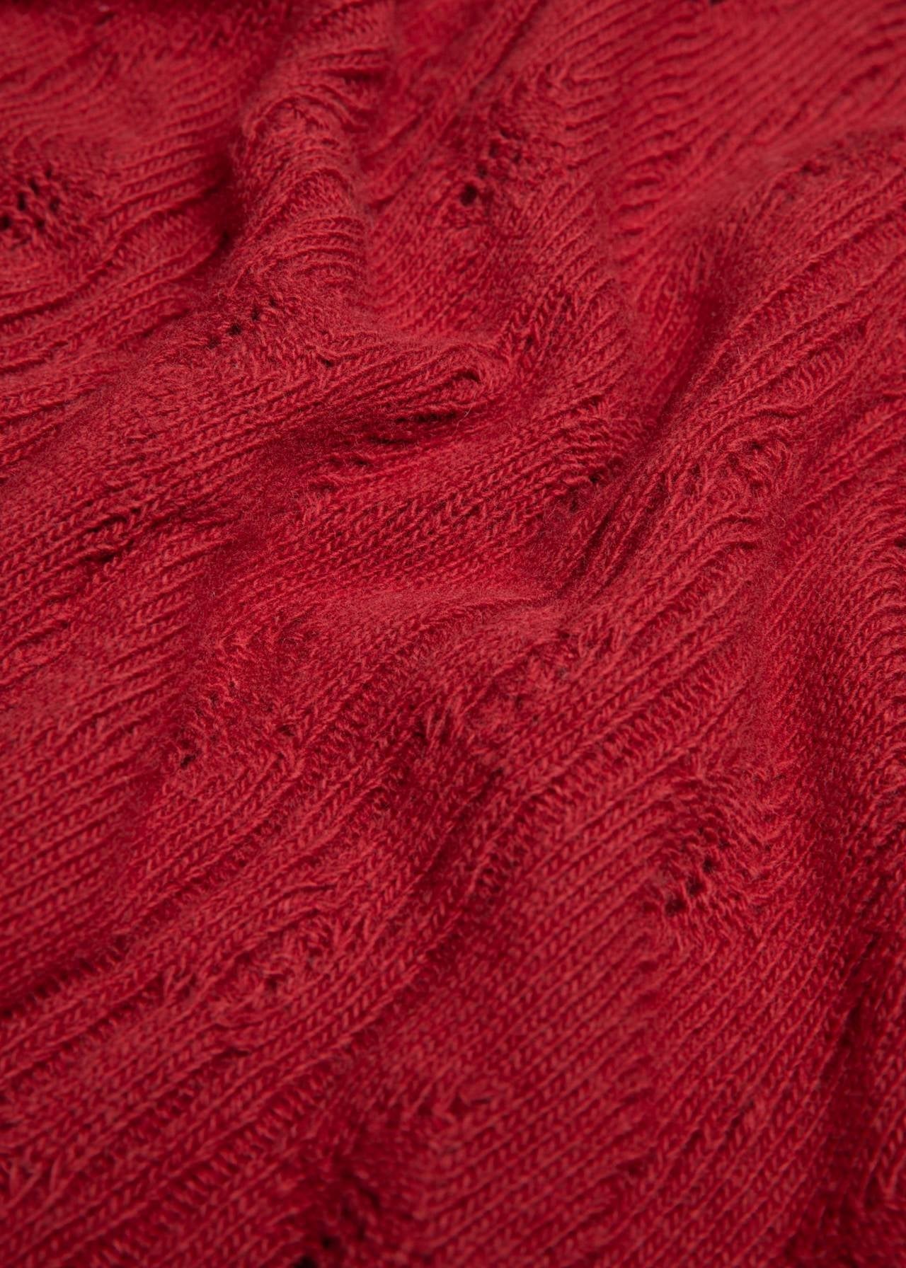 Blutsgeschwister Pullover "Fine Craft Crew" rot