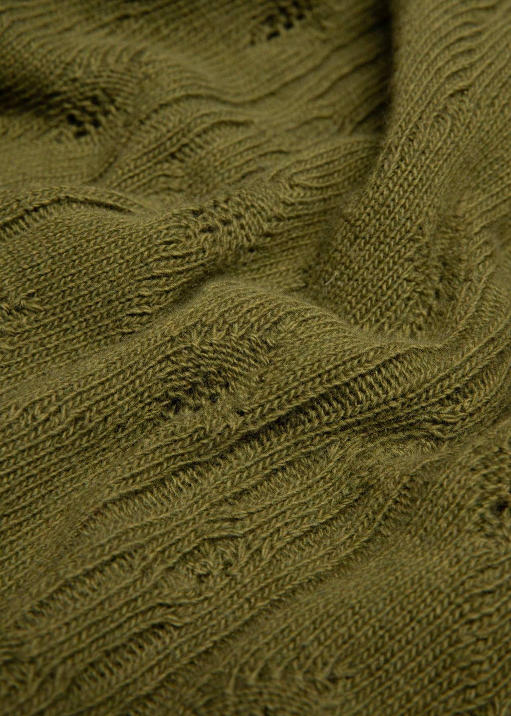 Blutsgeschwister Pullover "Fine Craft Crew" grün