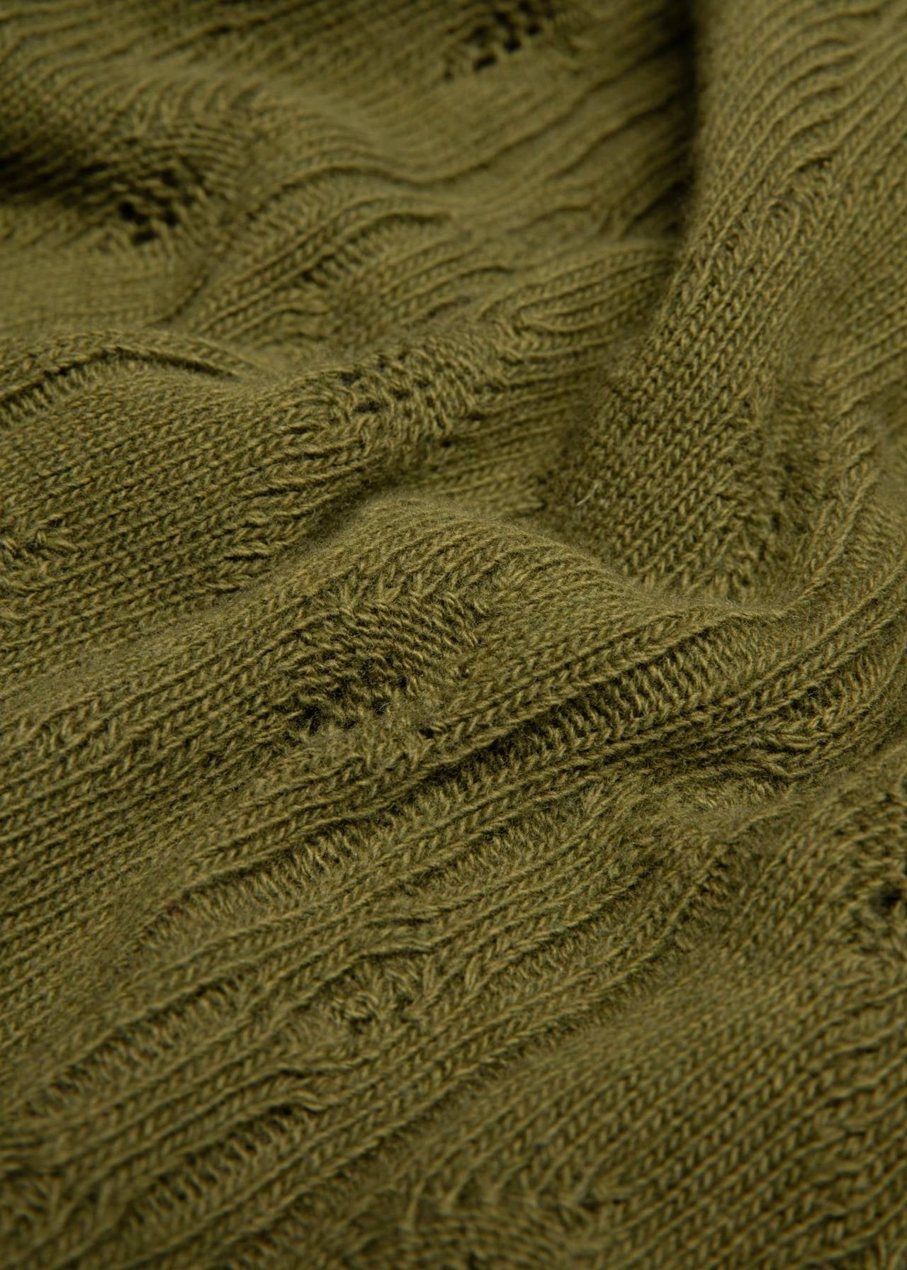 Blutsgeschwister Pullover "Fine Craft Crew" grün