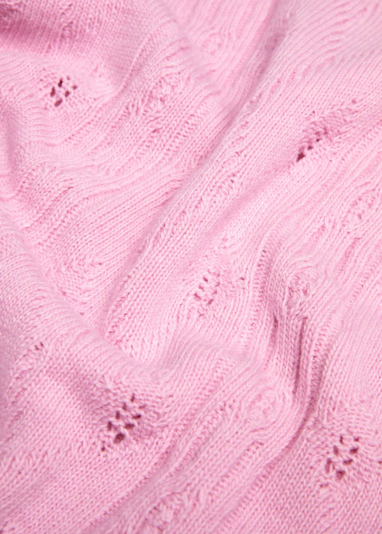 Blutsgeschwister Pullover "Fine Craft Crew" rosè