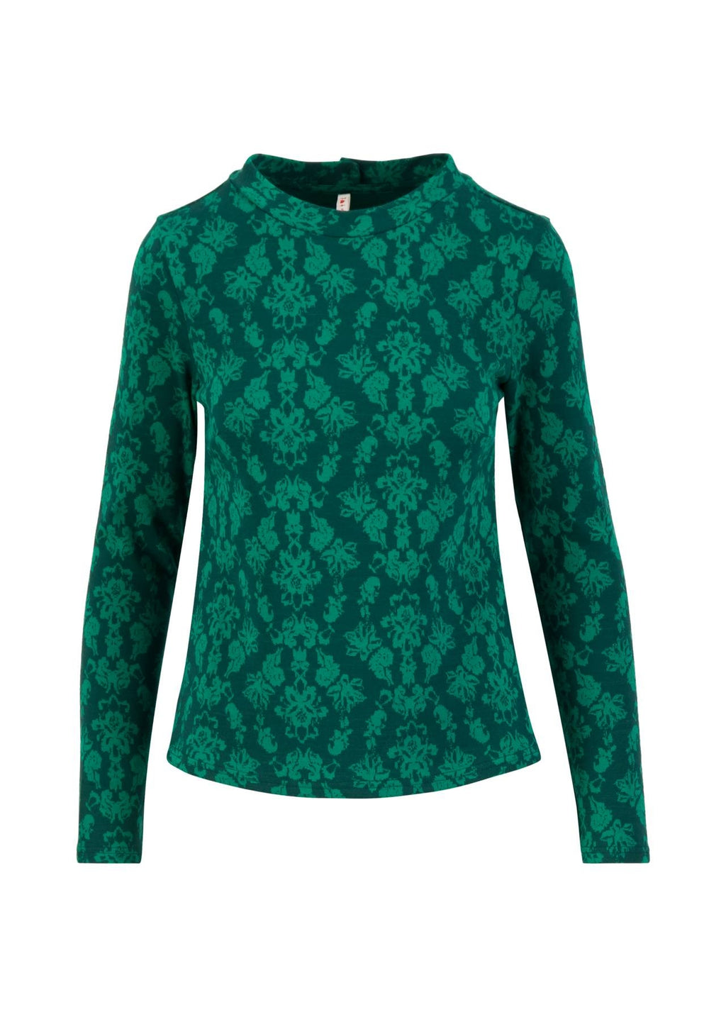 Blutsgeschwister Pullover "Safe and Warm Turtle" grün/gemustert
