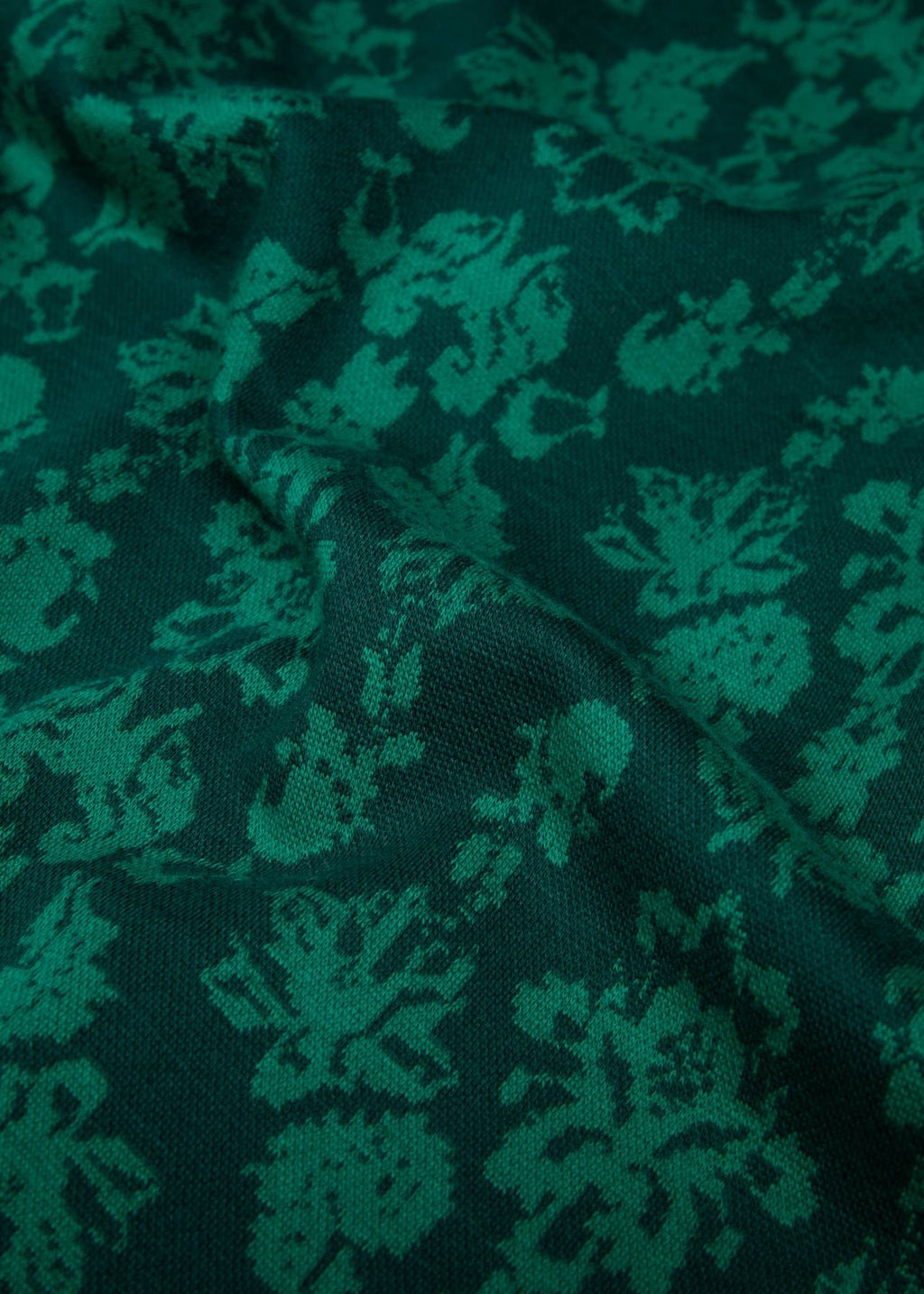 Blutsgeschwister Pullover "Safe and Warm Turtle" grün/gemustert