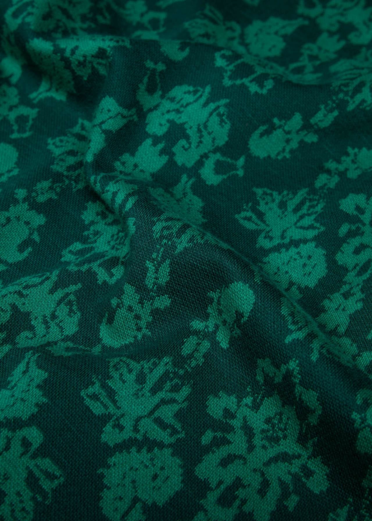 Blutsgeschwister Pullover "Safe and Warm Turtle" grün/gemustert