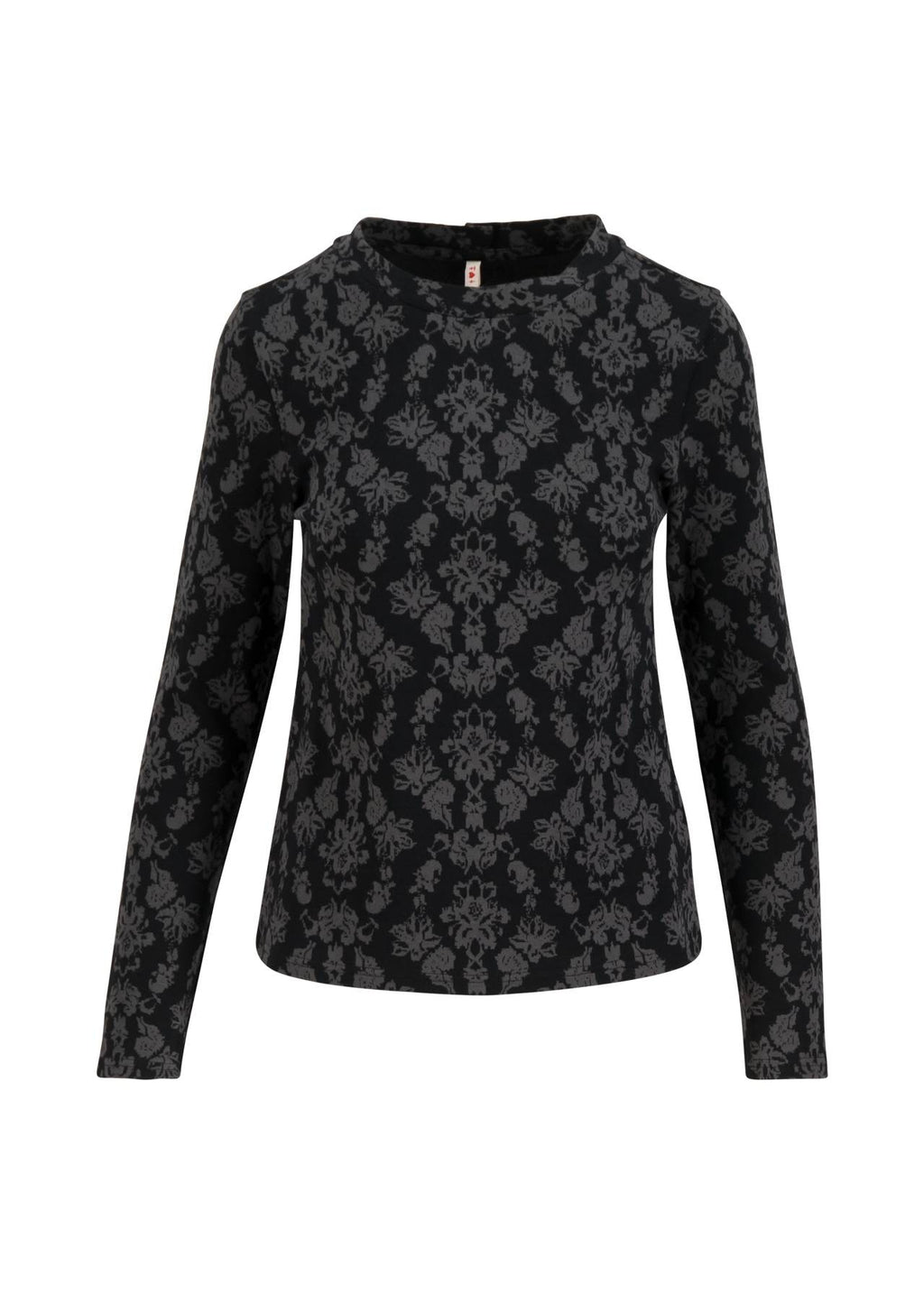 Blutsgeschwister Pullover "Safe and Warm Turtle" grau/gemustert