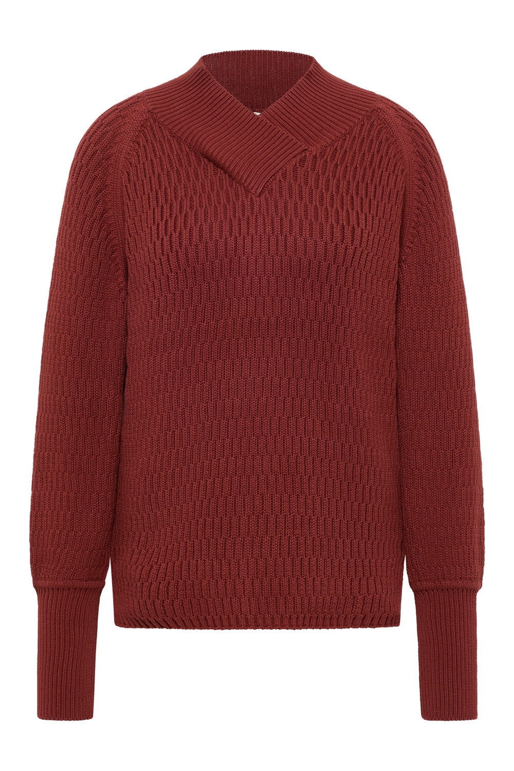 Tranquillo Pullover aus Strick C63 rost