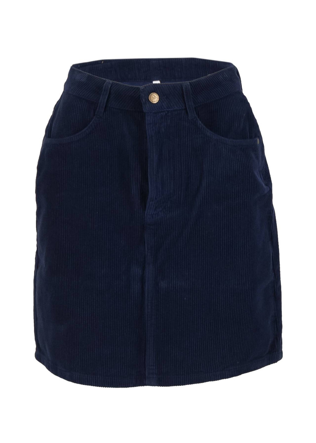 Blutsgeschwister Cordrock "Corduroyal" blau
