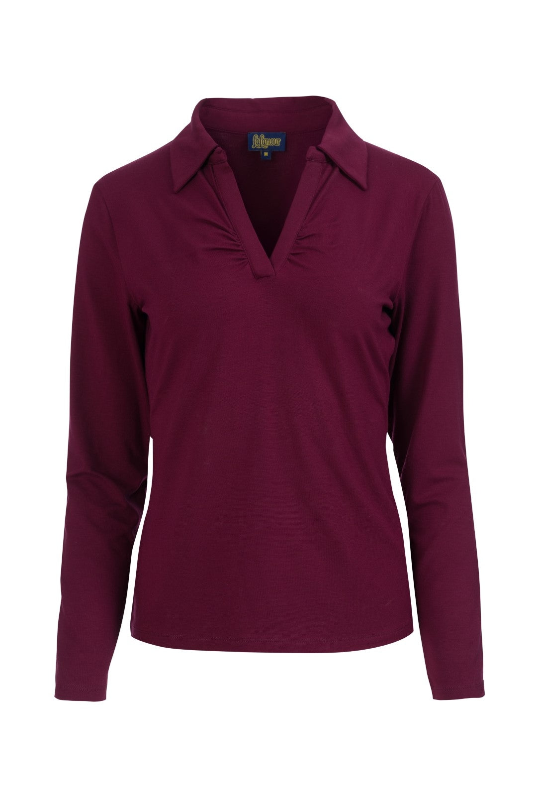 Lalamour Bluse "Suzy" bordeaux