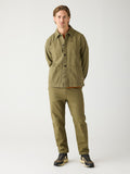Knowledge Cotton Chinohose grün
