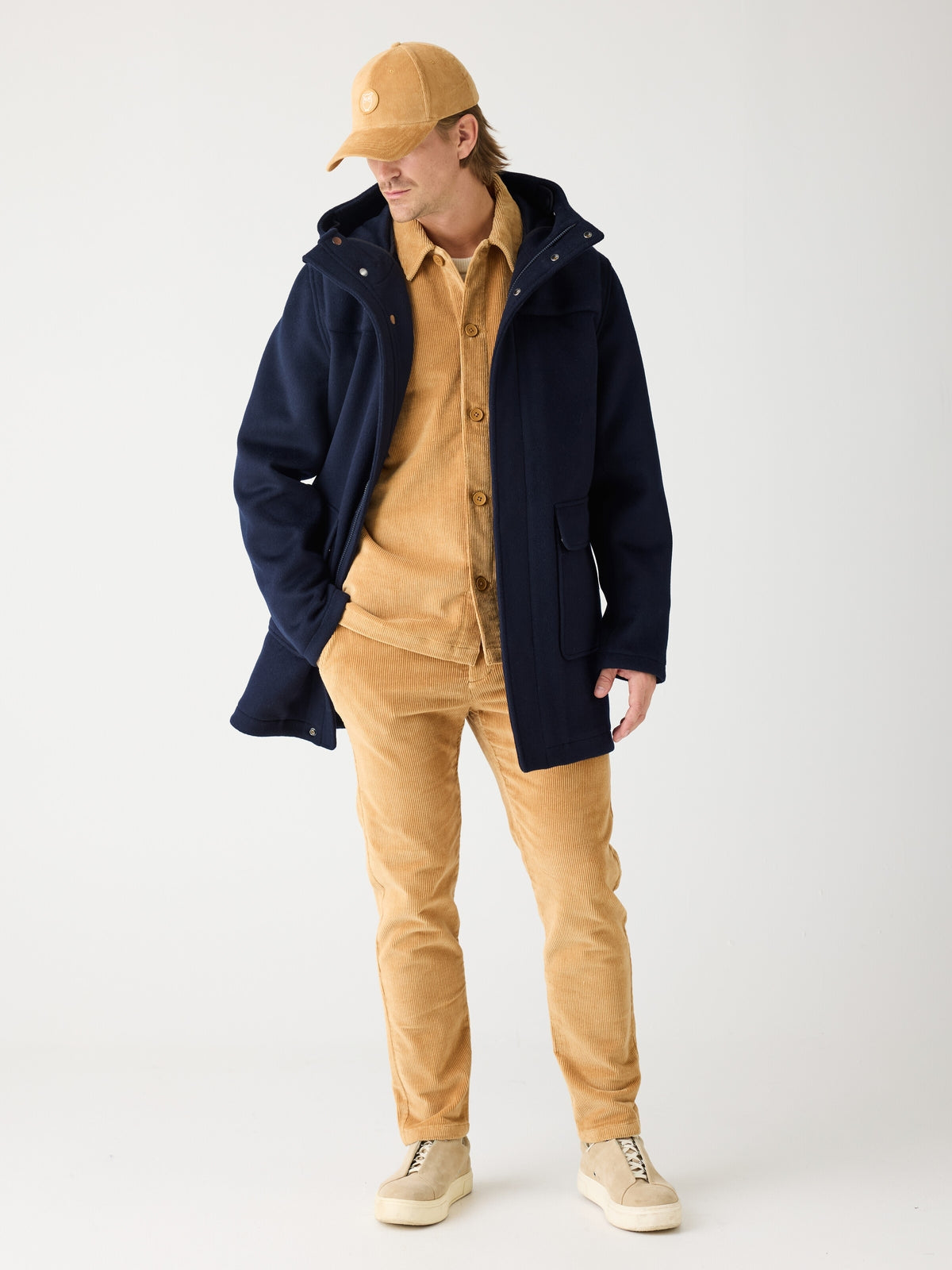Knowledge Cotton Cordhose zimt