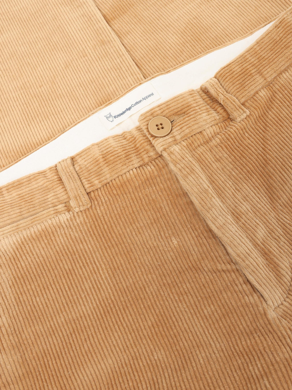 Knowledge Cotton Cordhose zimt