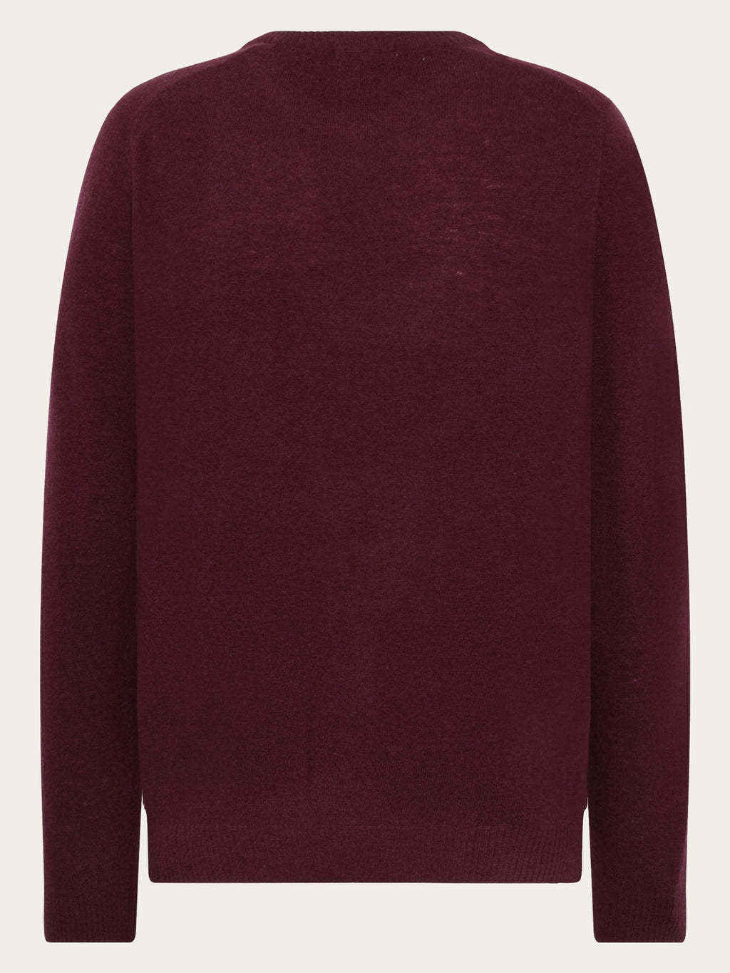 Knowledge Cotton Wollepullover beere