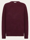 Knowledge Cotton Wollepullover beere