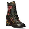 Laura Vita Stiefelette "Evcao" schwarz/geblühmt