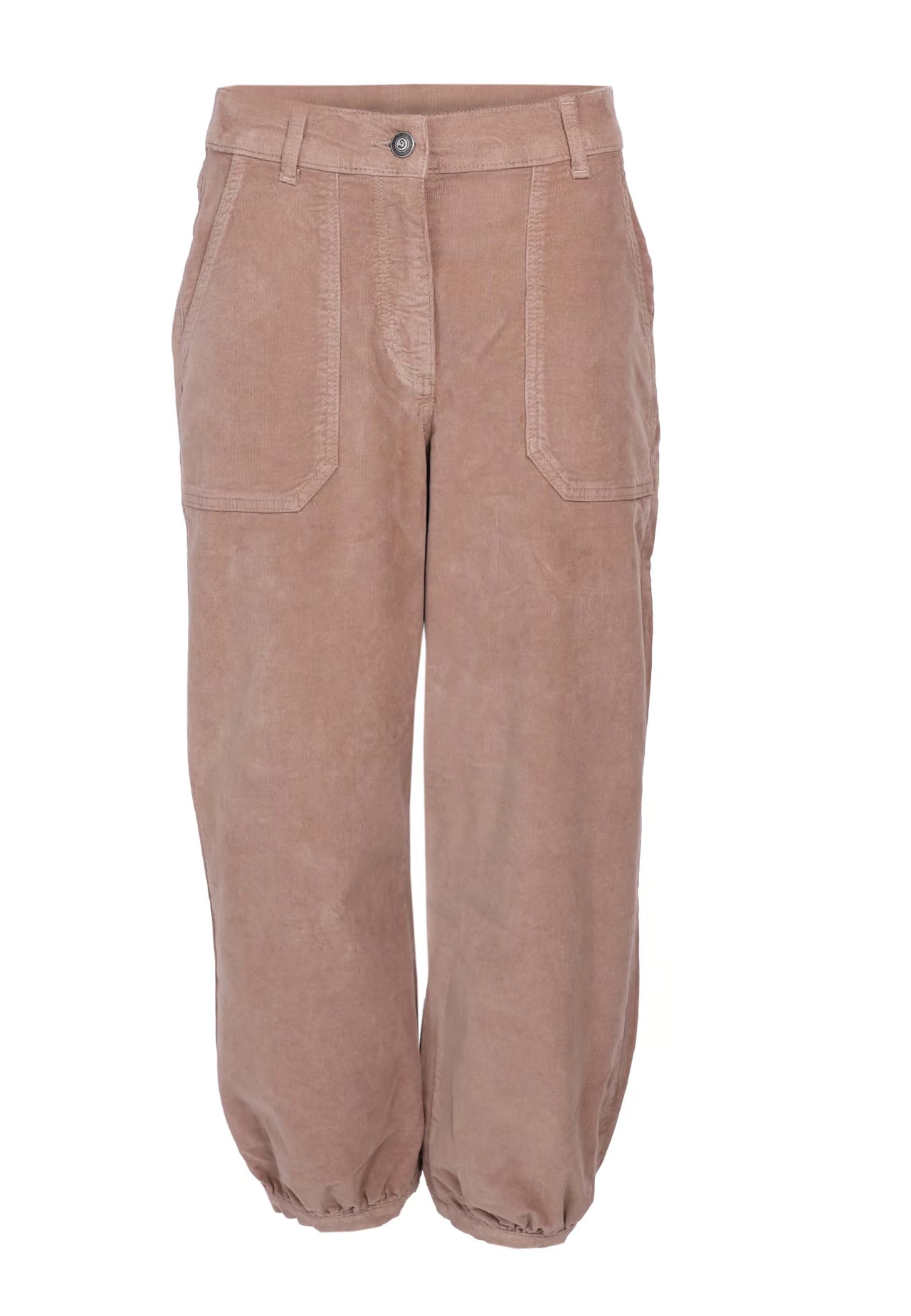 Deerberg Cordhose "Diertje" beige / braun