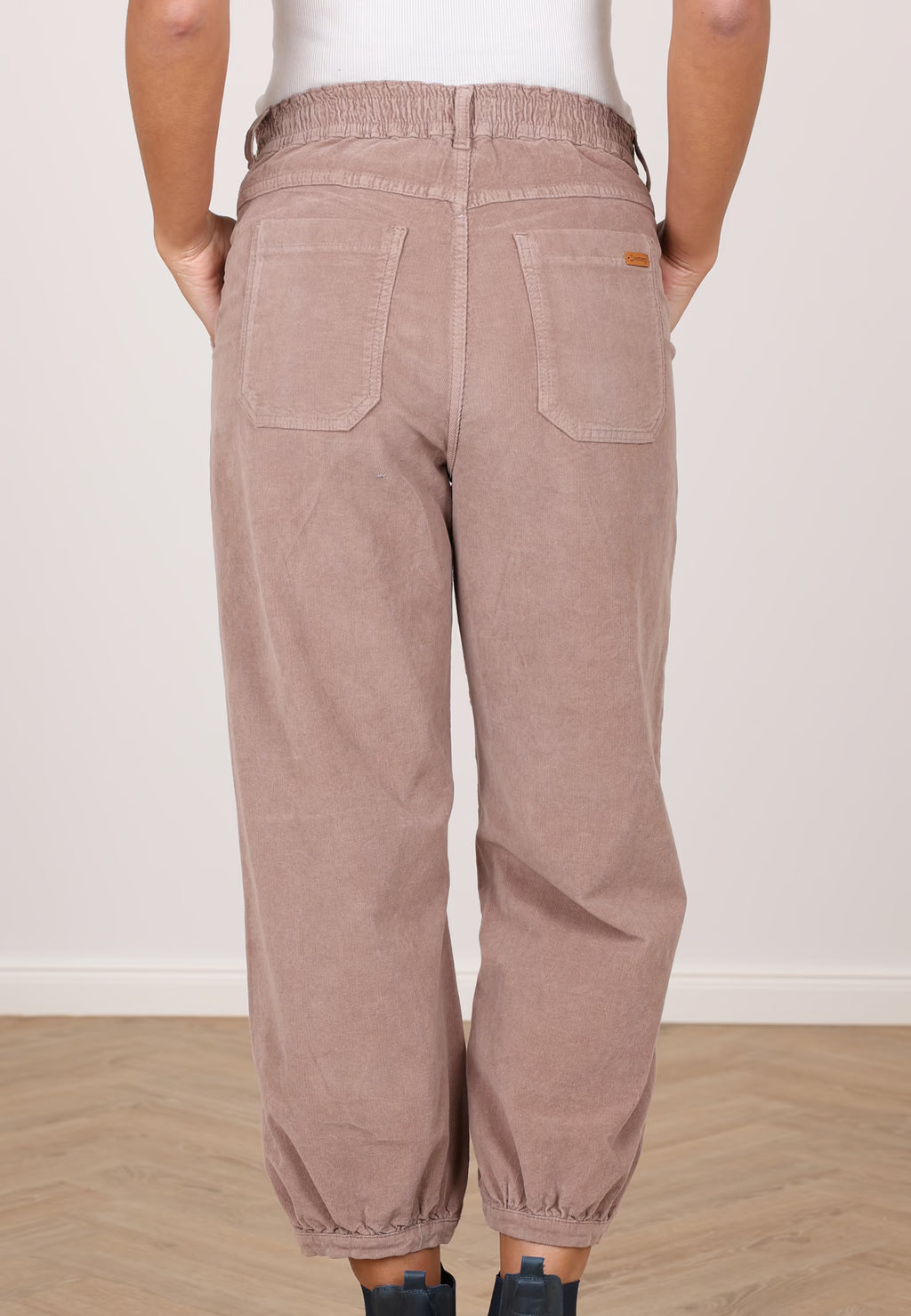 Deerberg Cordhose "Diertje" beige / braun