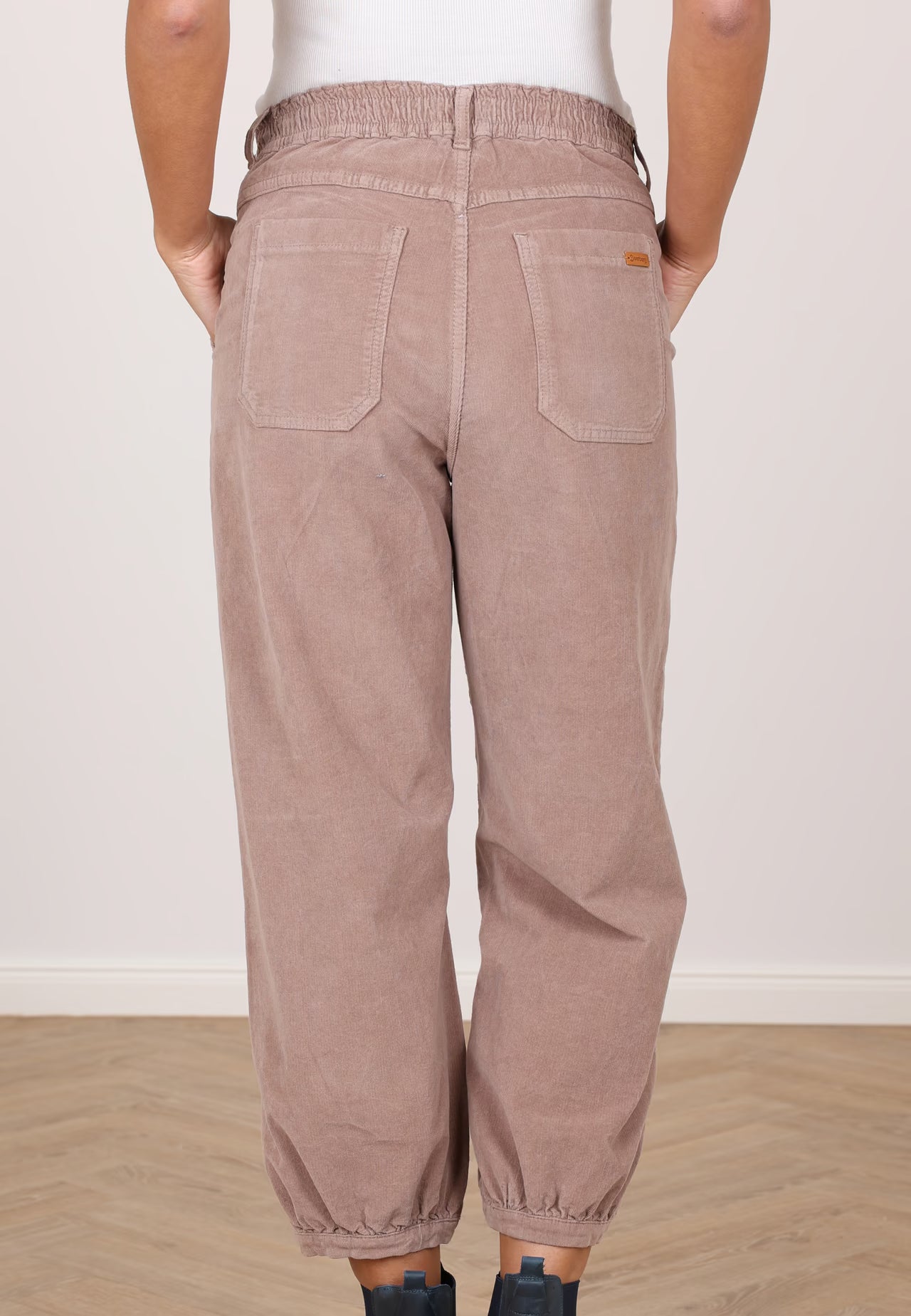 Deerberg Cordhose "Diertje" beige / braun