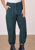 Deerberg Cordhose "Diertje" petrol