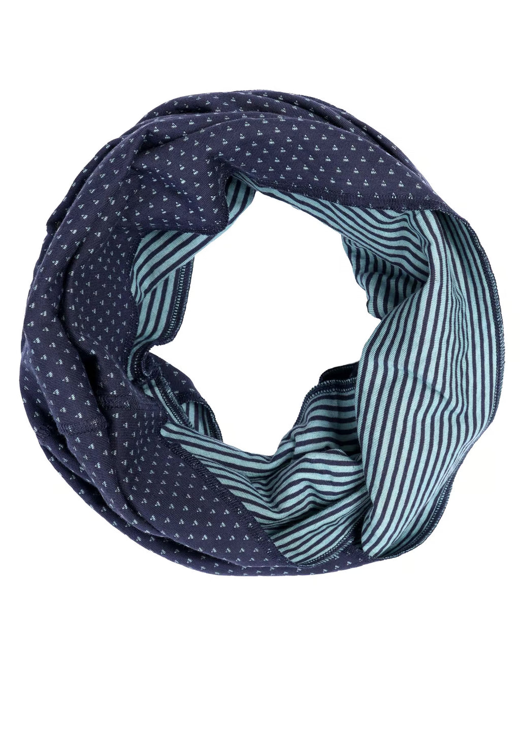Deerberg Loop-Schal "Dagni" blau / navy
