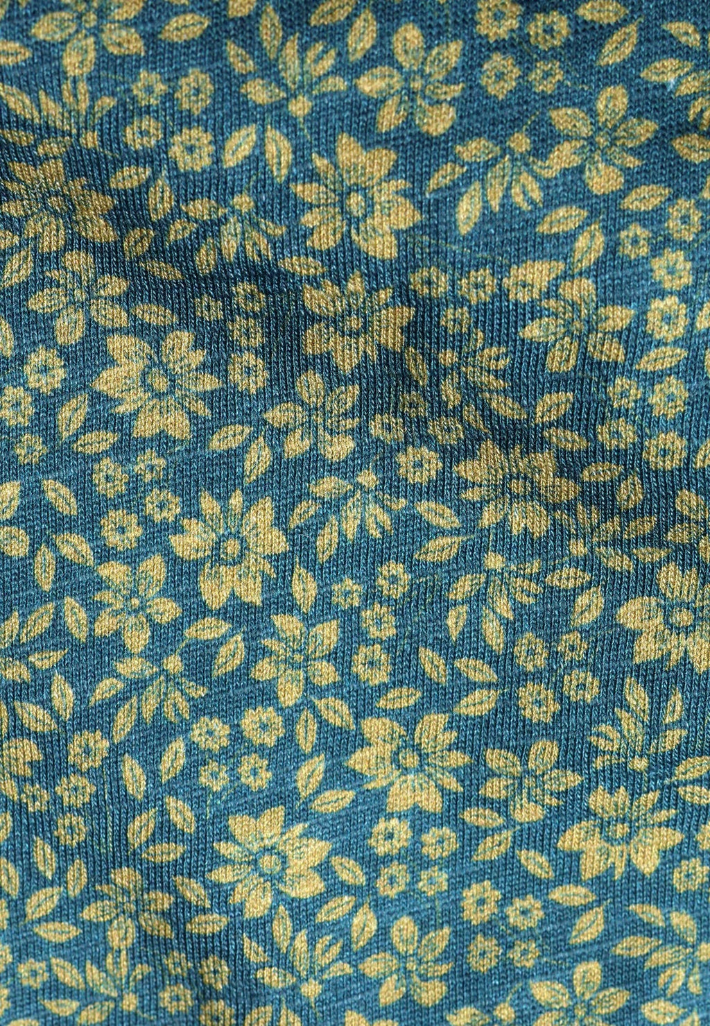 Deerberg Shirt "Adrijola" petrol / grün gemustert