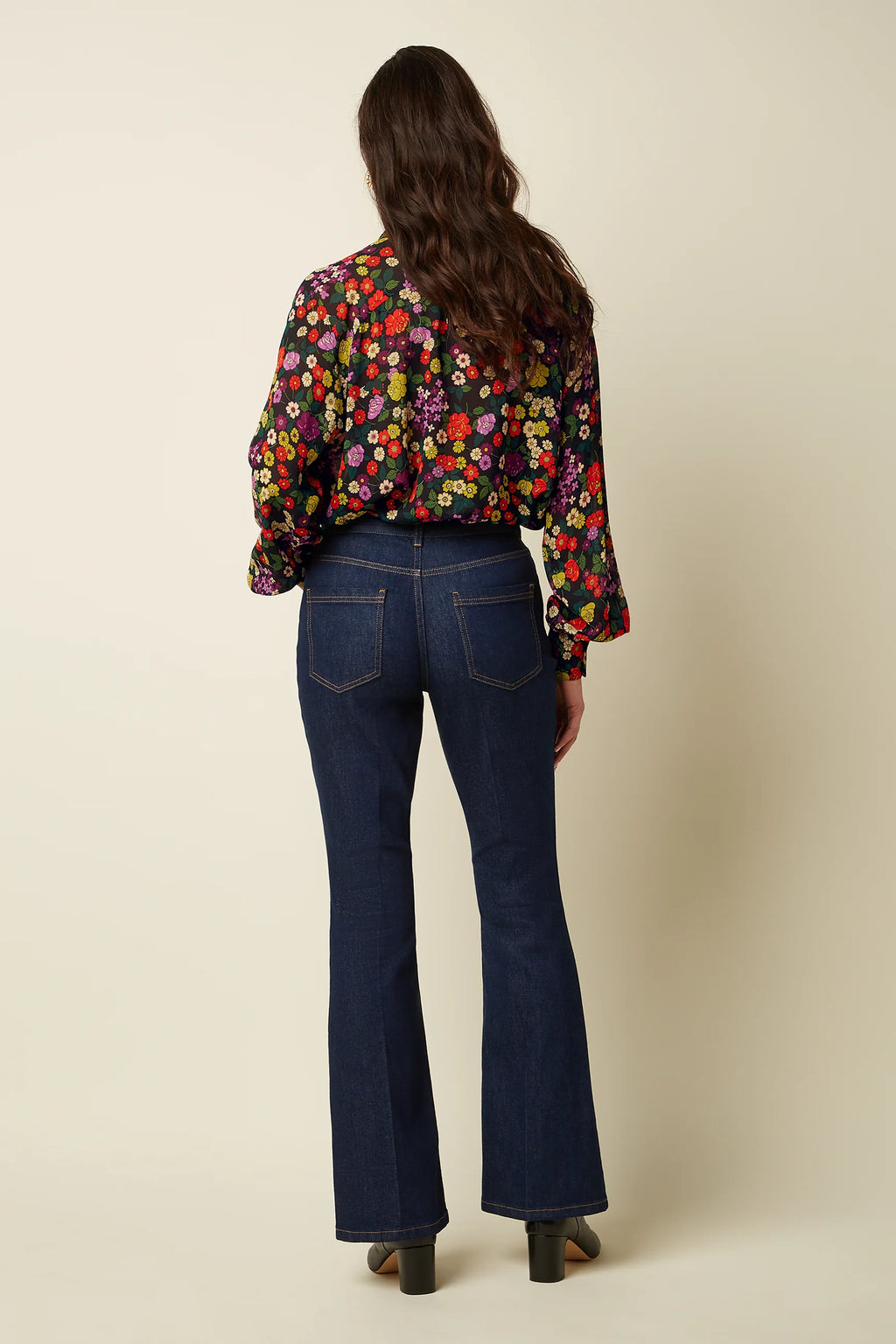 King Louie Jeans Hose "Tammy" blau