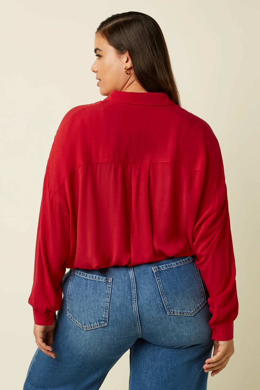 King Louie Bluse "Fee" rot