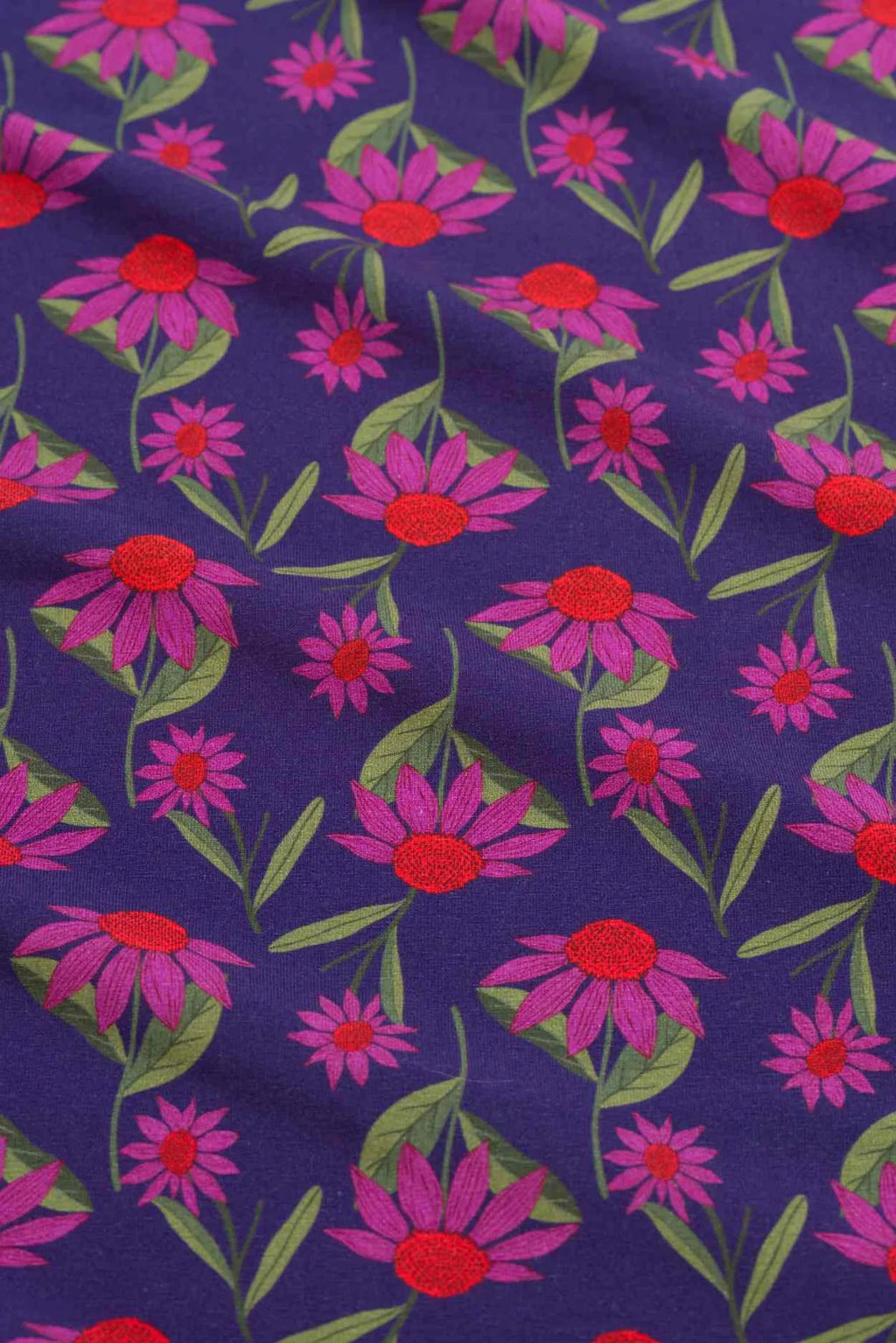 Lalamour Bluse "Lena" lila/gemustert