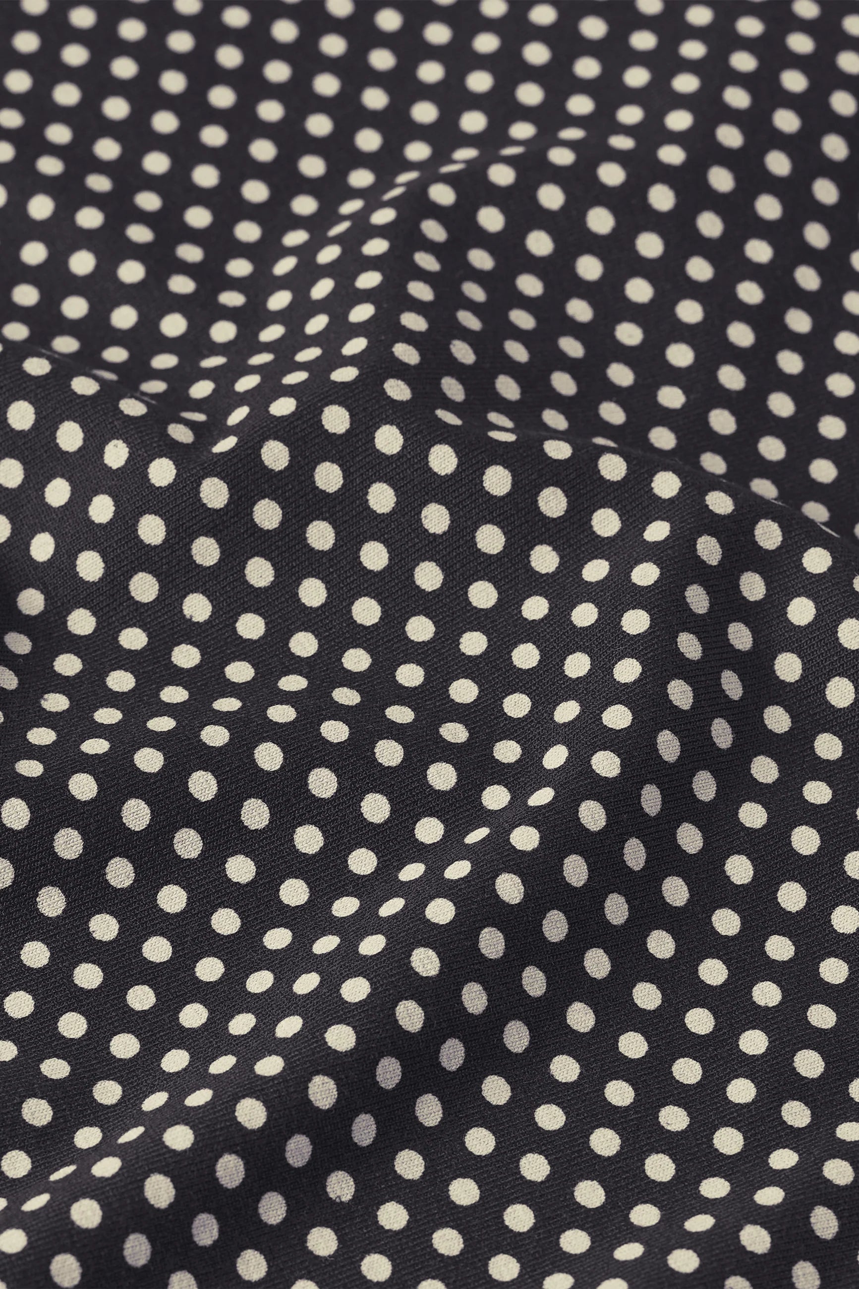 King Louie Pullover "Mariana" schwarz gepunktet