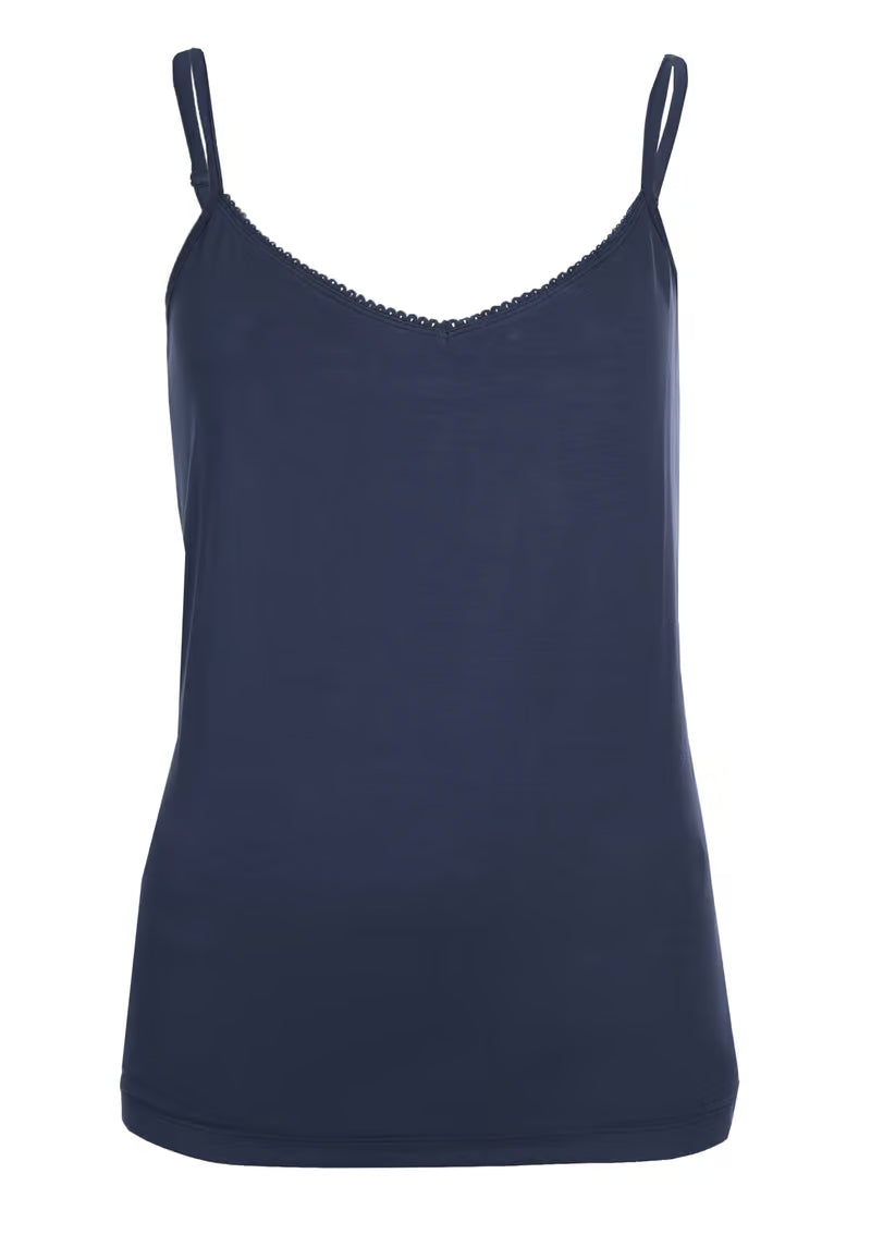 Sorgenfri Top "Riekira" blau