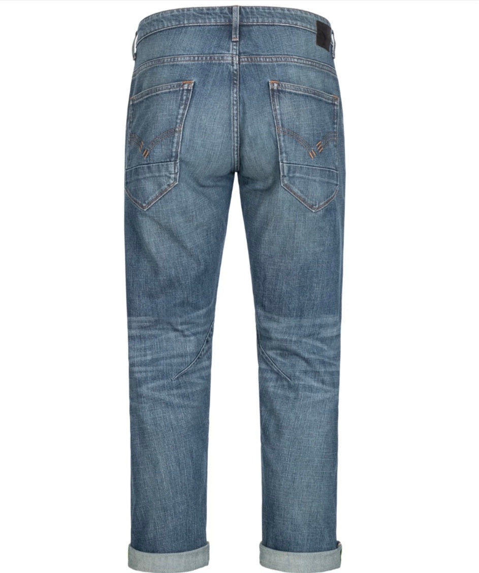 Feuervogl Jeans cropped "Jasper" denim (Kurzgröße)