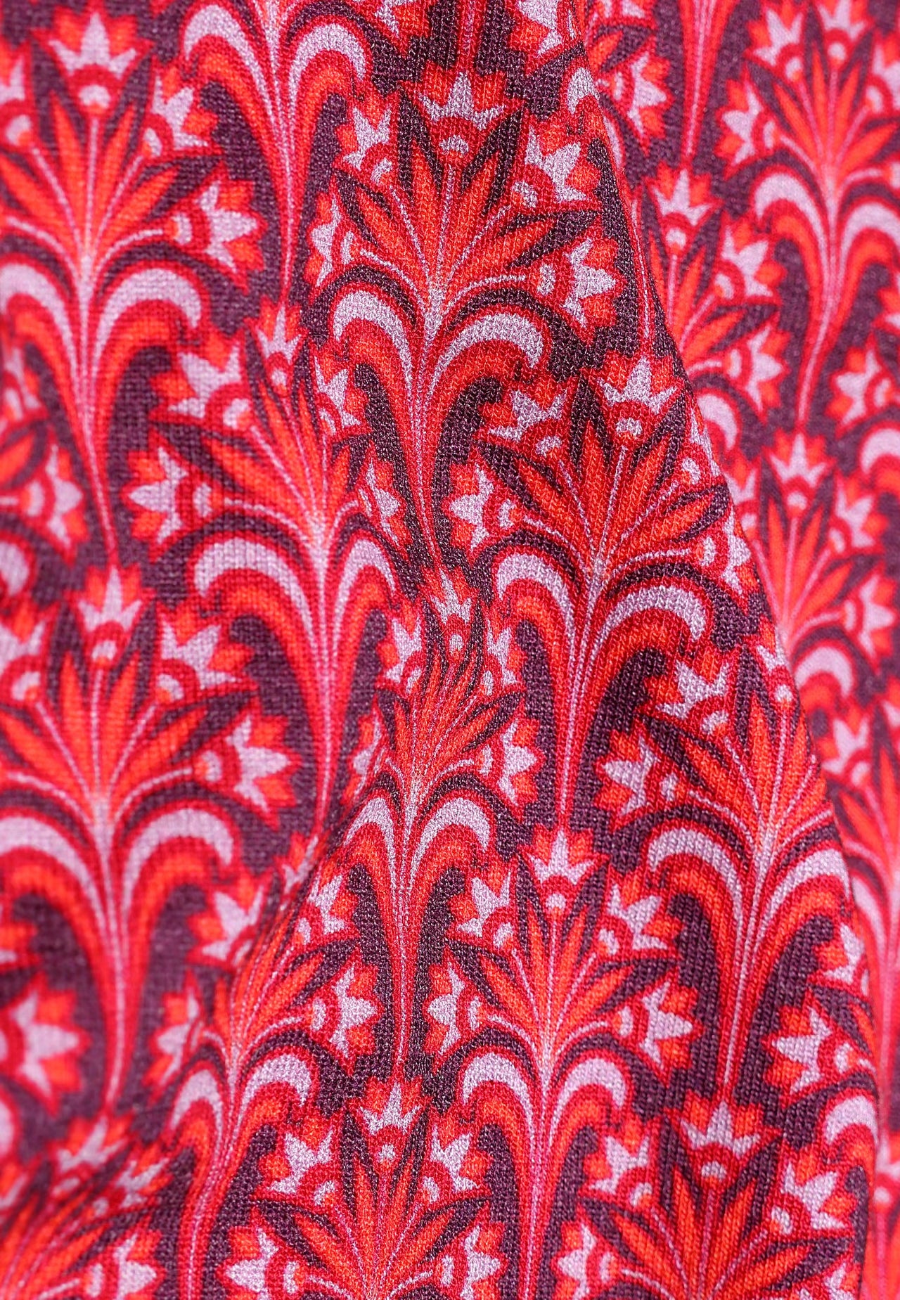 Sorgenfri Bluse "Polonna Bow" rot