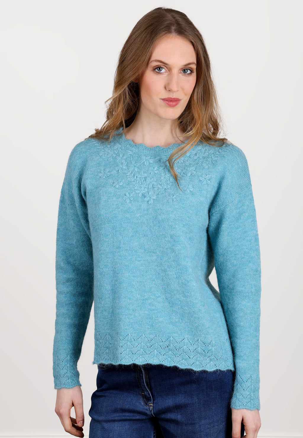Sorgenfri Pullover "Kathalyna" blau